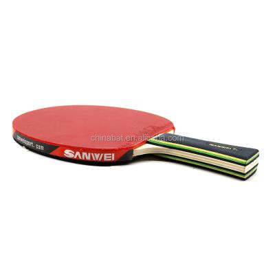 China sanwei professional taiji 310 ping pong table tennis racket 158*152mm for sale