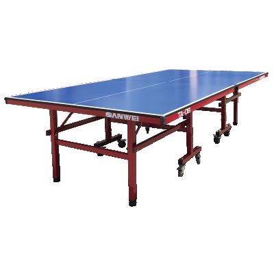 China SANWEI TA-08 Professional MDF Table / Mobile Competition Ping Pong Official With Beautiful Design for sale