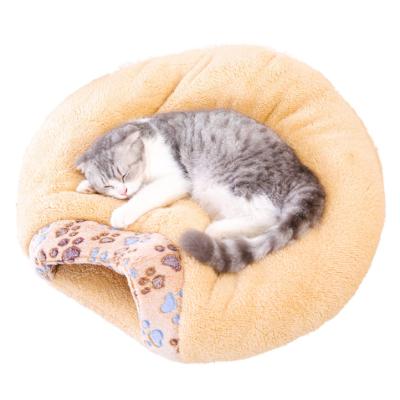 China Quilted Colors Inner Thick And Soft Cat Sleeping Bag Bed Popular Environmentally Friendly Direct Selling Ex-factory Price Various for sale