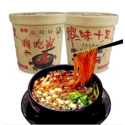 China Most Popular Natural Rice Cup Hot And Sour Vermicelli Hot And Sour Noodles for sale