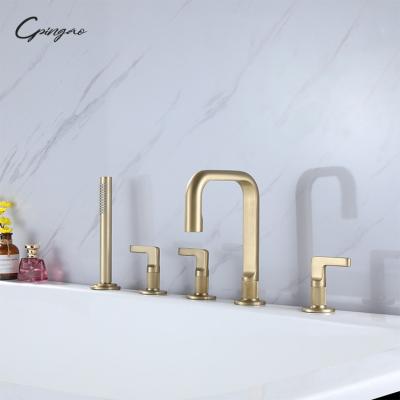 China Aifol Handle Wash Basin Style Original Core Type Metered Faucet Bathroom Faucet Deck Hole Surface Brass Ceramic Mount Faucets Core Place for sale