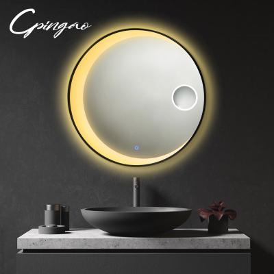 China Modern Make Up Dressing Table Mirror With Led Switch Touch Mirror for sale