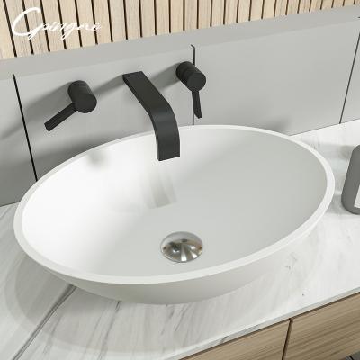 China Cpingao Modern Italian Style Bathroom Countertops Hand Wash Basin for sale