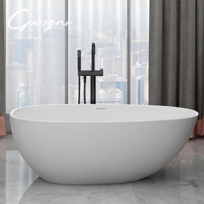 China Supplier Free Solid Outdoor Stone Bathtub Acrylic Cupc Bathtub for sale