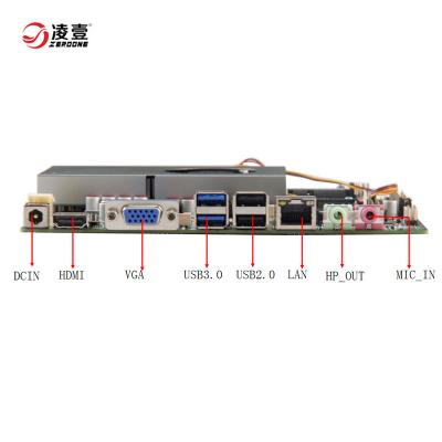 China Intel i5 3340M Processor Realtek 8111F Gigabit 1000Mbps Network Chip LVDS Mini-itx Desktop Motherboard With Fan for sale