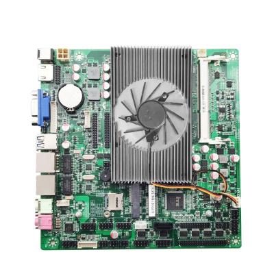 China Desktop Zeroone Embedded Industrial Motherboard DC 12V Dual Core Quad Threads1.8 GHz i3 3217U GHz Processor for sale