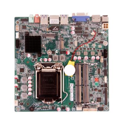 China Server/Workstation Intel H310 Coffeelake 1151 Pin 35W/65W Core i3 i5 i7 Core i3 i5 i7 CPU Support 12-19V Motherboard for ITX with LVDS M.2 Key for sale