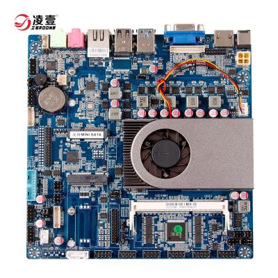 China Mini Server/Workstation Zeroone Computer Windows Motherboard Intel Skylake-U 3855U Dual Core ITX Motherboard Support DDR3L RAM for sale