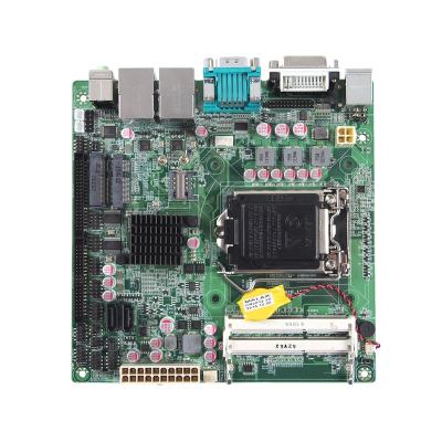 China Server / Workstation Computer Motherboard Intel LGA1150 Haswell CPU i3 i5 i7 Intel H81 CPU Support COM 12 With VGA DVI for sale