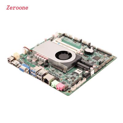 China Desktop Motherboard ITX 4th Gen Core i5 4200U ZO-4200UT-6C1L Support HD Graphics Card VGA LVDS Multiple Display for sale