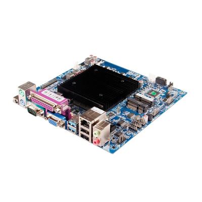 China Mini ITX Motherboard Fanless Desktop Intel Celeron J1900 Processor Support DDR3L With Data Processing Dual LPT for sale