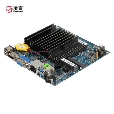 China ITX 120*120mm Motherboard Baytrail J1900 Nano Desktop Fanless 2.0GHz Embedded Processor Built in HD Graphics with mini PCIE for sale