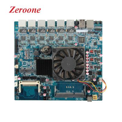 China MINI-ITX AMD FS1 motherboard with LAN 6 port 180*200mm for sale