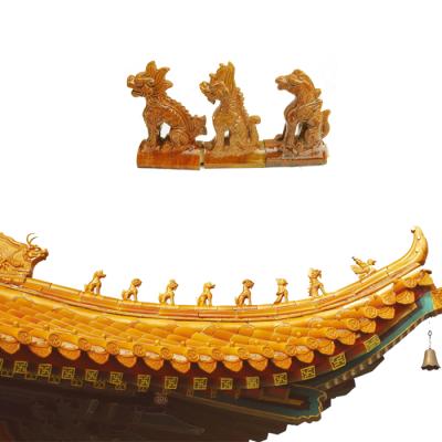 China China Traditional Palace Imperial Roof Tile Decorations for sale