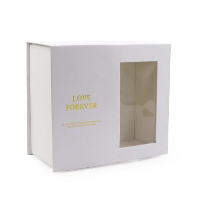 China Exquisite Recyclable Gift Box Packaging Accept Custom Logo And Color Paper Boxes With Bow Ribbon For Gift for sale