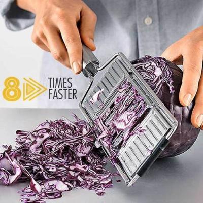 China Viable Kitchen Accessories 3 In 1 Set Manual Vegetable Cutter Slicer Quick Cheese Grater With Plastic Box for sale