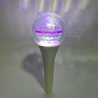 China Barber Shop OEM ODM Korea SUNMI Miya-Ne Fans Custom LOGO LED Light Stick Glow Stick Magic Wand Colorful Glow Stick Pen Light For Concert Events for sale