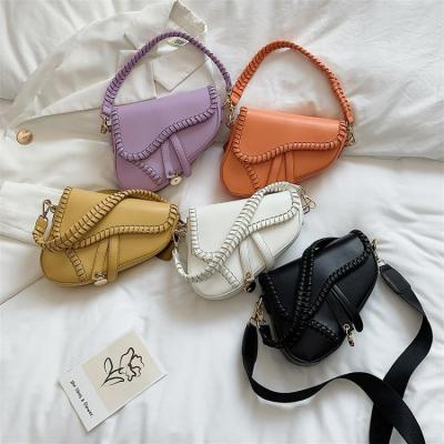 China 2023 New Fashion Women High Quality Casual Saddle Bag Hot-selling Luxury Purses And Handbags for sale