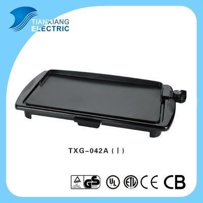 China Household Electric Grill Pan Griddle With 58.5*28.5cm Plate for sale