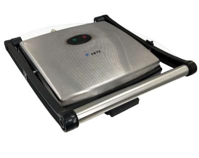 China Household hot sale stainless steel cover with oil tray touch grill panini maker for sale