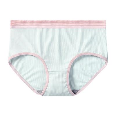 China Ladies Underwear Girl Panties Women Soft Breathable Solid Underwear Antibacterial Cheap Price Mid Size for sale