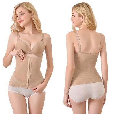 China Postnatal Trainer Corset Shaper Mesh Breathable Waist Shaper For Women Belly Band for sale