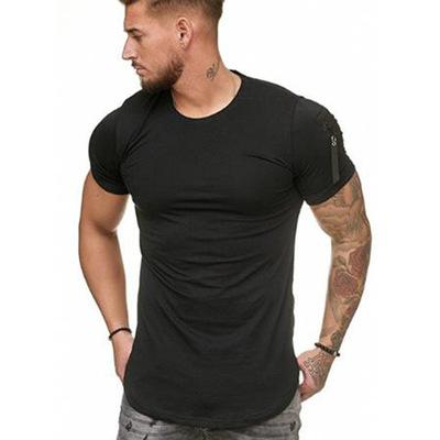 China New Design Summer QUICK DRY Plus Size O Neck Solid With Package Mens Boys Casual T-Shirt for sale