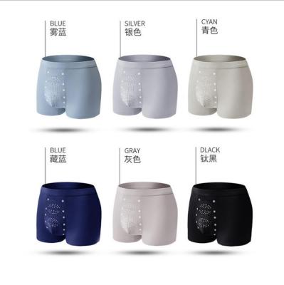 China Antibacterial Most Popular Comfortable Modal Plus Size Mens Seamless Male Boxer Briefs for sale