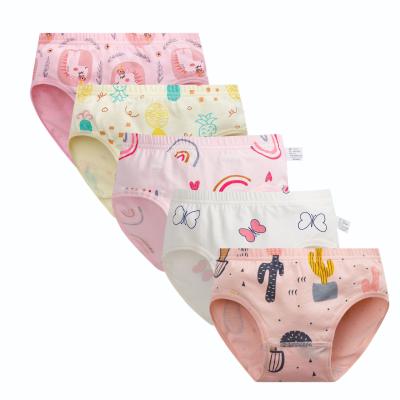 China Children's Underwear Girls Triangle Cotton Panties Breathable Cartoon For Panties Wholesale for sale