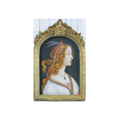 China European Vintage 21114 Retro Resin Opens Photo Frame Wall Hanging Picture Frame for sale