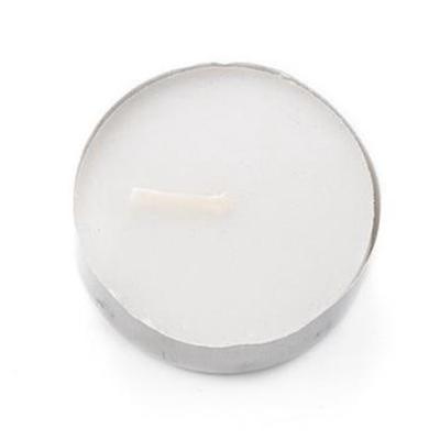 China Birthdays 2158 Factory Wholesale Cheap Round White Paraffin Wax Smokeless Candles for sale