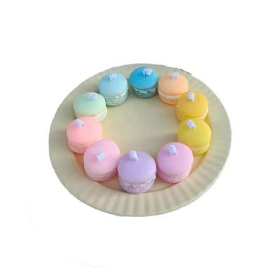 China Birthdays 2190 Macaroons Creative Scented Candles Birthday Gift Cute Shooting Props for sale