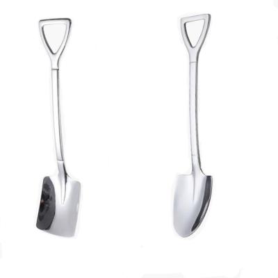 China 2128 viable popular creative stainless steel heart ice cream scoop thickened scoop spoon teaspoon for wedding for sale