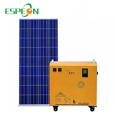 China Home Off Grid Solar Panel Kits System 100W 200W 300W 500W Portable Use For Fridge TV LED Light Mobile Phone Charging for sale