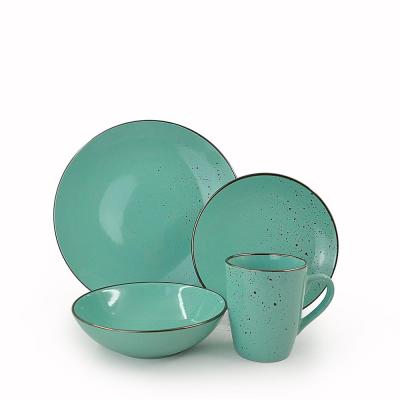 中国 Stocked High Quality Ceramic Dinnerware Dishes Sets Wholesale Ceramic Dinnerware Sets 販売のため