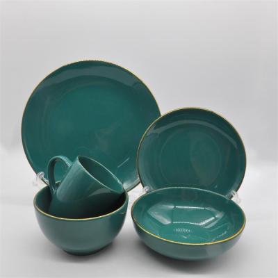 Κίνα Durable Gloss Color European Dinnerware Set Modern Chargers In Dinnerware USA Dinnerware προς πώληση