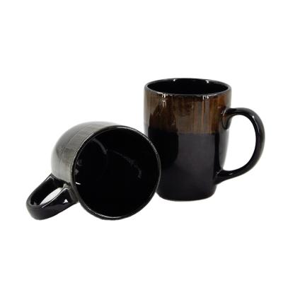 China Cheap Viable Black Ceramic Mugs Travel Coffee Mugs Ceramic Coffee Mug à venda