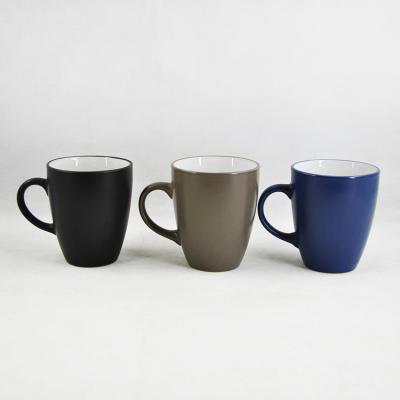 China 10oz Viable Colorful Matt Custom Ceramic Coffee Mugs en venta