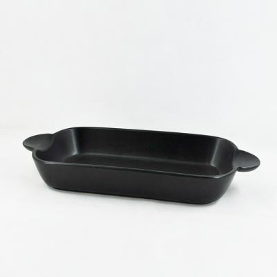 China Sustainable Bakeware Ceramic Mold Rectangular Baking Dish en venta