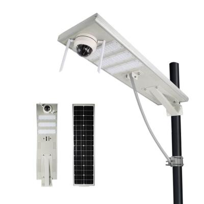 China ROUTE hot sale IP65 200W led light with 4G solar street light with camera for sale