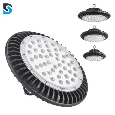 China Industrial Warehouse UFO Lamp 100W 150W 200W Warehouse LED High Bay Light for sale