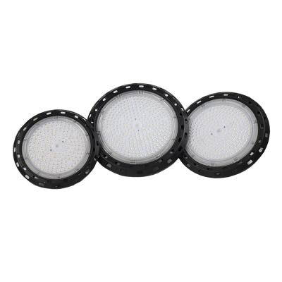 China Warehouses Listed Waterproof Industrial Lighting 3030SMD UFO Led High Bay Light 150W for sale