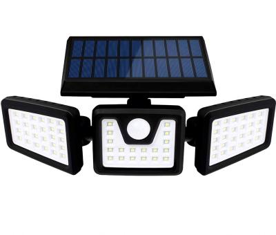 China Solar Garden 70 LED Outdoor Wireless Waterproof IP67 Motion Sensor Light For Garden Solar Wall Light for sale