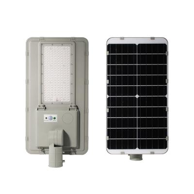 China ROAD Remote Control IP65 Waterproof Outdoor 50W 100W 200W Integrated All In One Led Solar Solar Street Light for sale