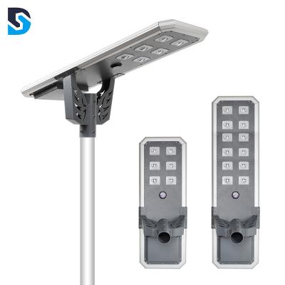 China Outdoor Waterproof Street Light 60w 80w 100w 120w Integrated All In One Led Solar Street Light for sale