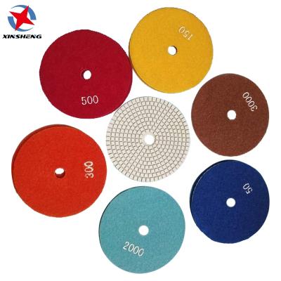 China High Performance Long Lasting Diamond Tools Diamond Polishing Pads Grinding Wheel Marble for sale