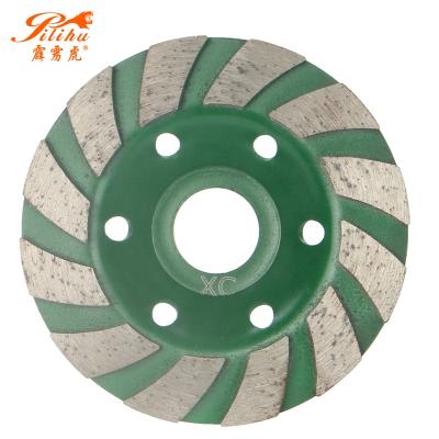 China Granite 5inch concrete edge Diamond Cup sdc concrete grinding wheel for grinding polishing smoothing concrete for sale