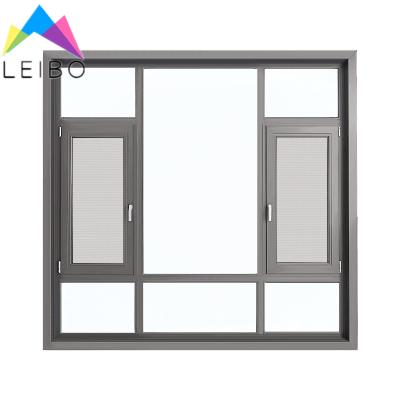 China Factory Wholesale Aluminum Swing Casement Windows Simple Design For Sale for sale