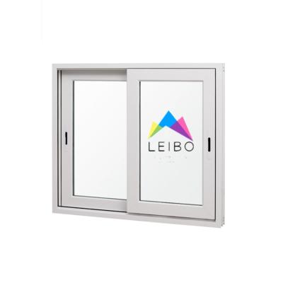 China Sliding Factory Cheap Price Horizontal Aluminum Profile Double Glazed Sliding Windows With Mosquito Net en venta