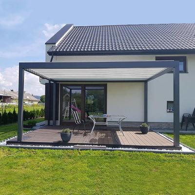 중국 Waterproof Aluminum Pergola Gazebo Gazebo View Sunshade Canopy 판매용